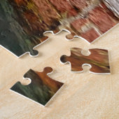 Architectuur van de Brick-muur van de Brug van het Legpuzzel (Zijkant)