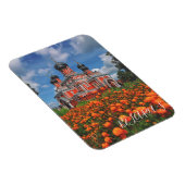 Architectuur van de kerk van Belarus Borisov Baryz Magneet (Rechterzijde)