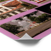 Architectuur van de Mir Mir-steun in Belarus Poster (Hoek)