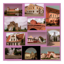 Architectuur van de Mir Mir-steun in Belarus