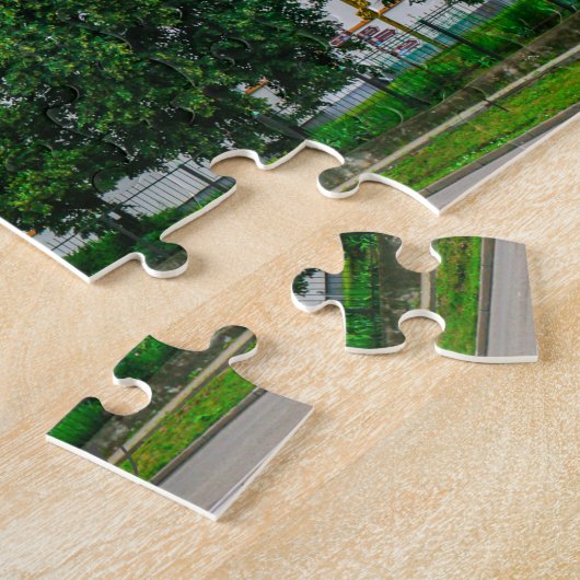 Architectuur van de Slonim Orthodoxe Kerk in Belar Legpuzzel (Zijkant)