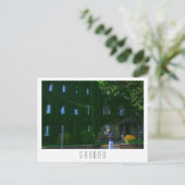 Architectuur van de stad Belarus Grodno Cityscape Briefkaart (Staand voorkant)