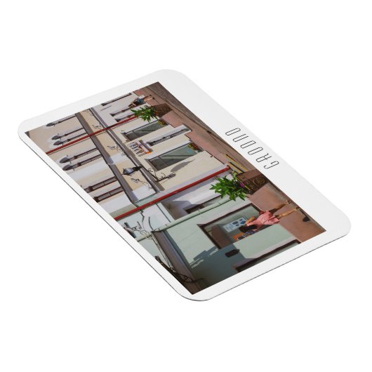 Architectuur van de stad Belarus Grodno Cityscape Magneet (Rechterzijde)