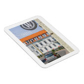 Architectuur van de stad Belarus Grodno Cityscape Magneet (Rechterzijde)