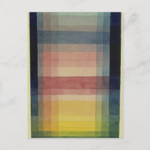 Architectuur van de vlakte door Paul Klee Briefkaart