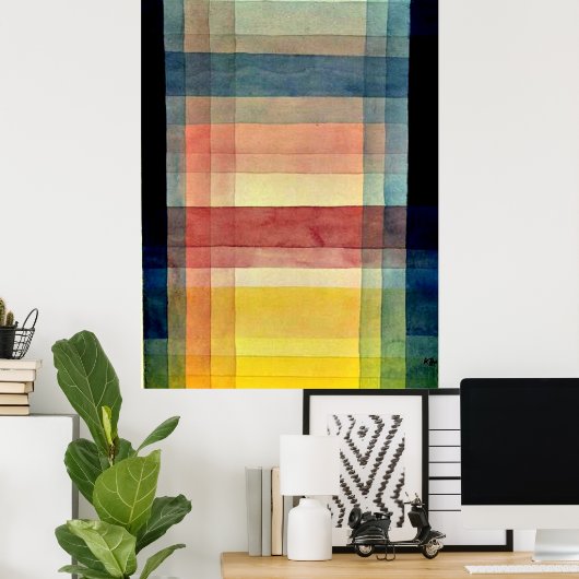 Architectuur van de vlakte, poster (Thuiskantoor)