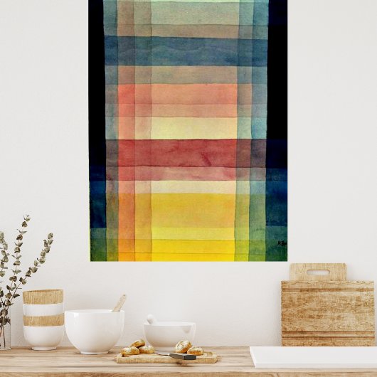 Architectuur van de vlakte, poster (Keuken)