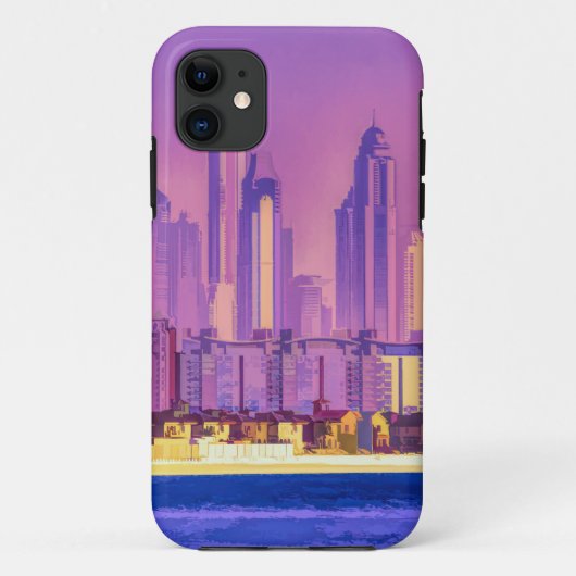 Architectuur van Dubai Art Case-Mate iPhone Case (Achterkant)