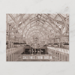 Architectuur van Dublin Ierland Briefkaart