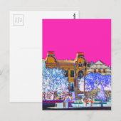 Architectuur van Grodno Belarus Briefkaart (Voorkant / Achterkant)