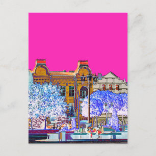 Architectuur van Grodno Belarus Briefkaart