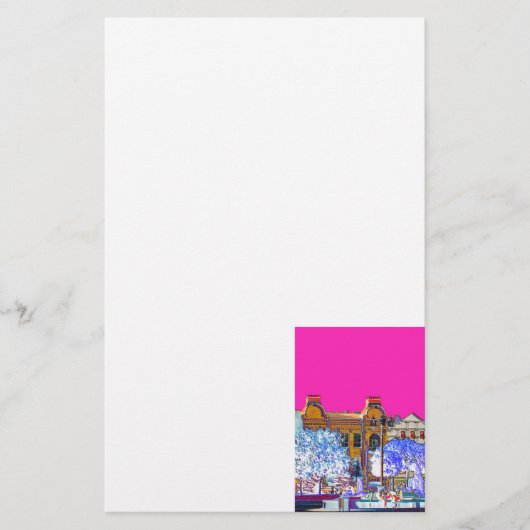 Architectuur van Grodno Belarus Briefpapier (Voorkant)