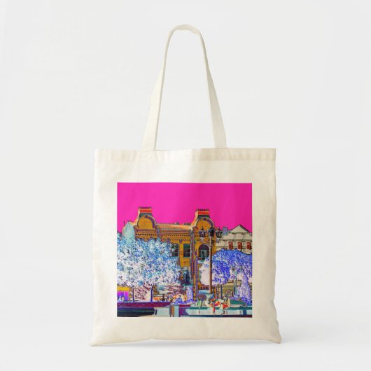 Architectuur van Grodno Belarus Tote Bag (Voorkant)
