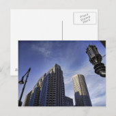Architectuur van het centrum van Boston Briefkaart (Voorkant / Achterkant)