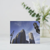 Architectuur van het centrum van Boston Briefkaart (Staand voorkant)