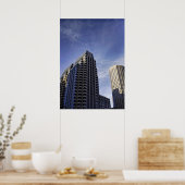 Architectuur van het centrum van Boston Poster (Keuken)