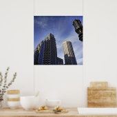 Architectuur van het centrum van Boston Poster (Keuken)