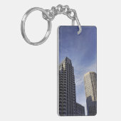 Architectuur van het centrum van Boston Sleutelhanger (Voorkant Links)
