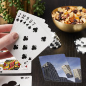 Architectuur van het centrum van Boston Speelkaarten (Insitu)