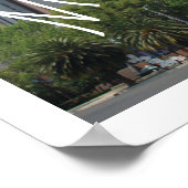 Architectuur van het financiële district Mexico Ci Poster (Hoek)