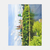 Architectuur van het parlement Hill Ottawa. Bestel Fleece Deken (Voorkant)