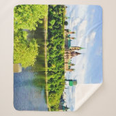 Architectuur van het parlement Hill Ottawa. Bestel Sherpa Deken (Voorkant)