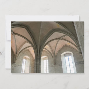Architectuur van het Pauselijk Paleis Bedankkaart