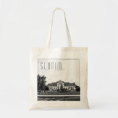Architectuur van het Wit-Russische treinstation Sl Tote Bag (Voorkant)