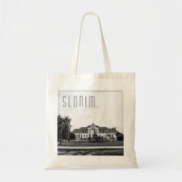 Architectuur van het Wit-Russische treinstation Sl Tote Bag