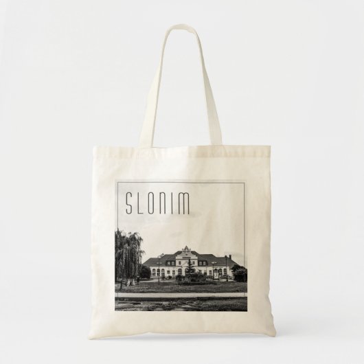 Architectuur van het Wit-Russische treinstation Sl Tote Bag (Voorkant)