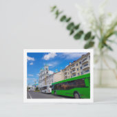 Architectuur van het Wit-Russische Uitzicht Citysc Briefkaart (Staand voorkant)