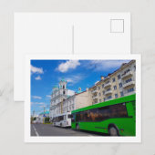 Architectuur van het Wit-Russische Uitzicht Citysc Briefkaart (Voorkant / Achterkant)