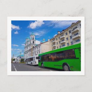 Architectuur van het Wit-Russische Uitzicht Citysc Briefkaart