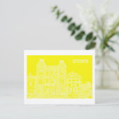 Architectuur van het Wit-Russische Uitzicht Citysc Briefkaart (Staand voorkant)