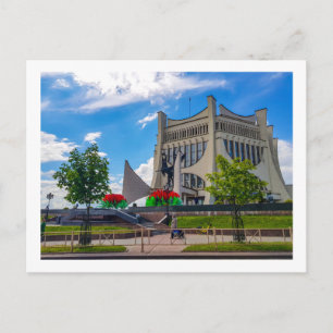Architectuur van het Wit-Russische Uitzicht Citysc Briefkaart