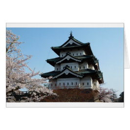Architectuur van Japanse Castle-gebouwen Historisc