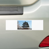 Architectuur van Japanse Castle-gebouwen Historisc Bumpersticker (Op auto)