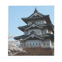Architectuur van Japanse Castle-gebouwen Historisc