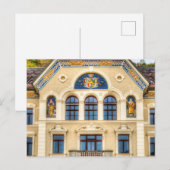 Architectuur van Liechtenstein Briefkaart (Voorkant / Achterkant)
