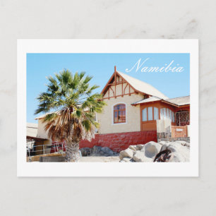 Architectuur van Namibië Lüderitz Briefkaart