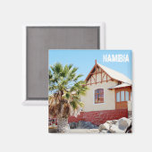 Architectuur van Namibië Lüderitz Magneet (Voorkant / Achterkant)