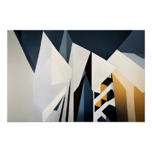 Architectuur van Oneindigheid Perfect Poster