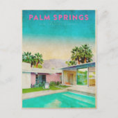 Architectuur van palmveren briefkaart (Voorkant)