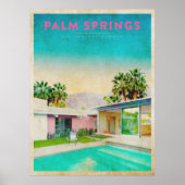 Architectuur van  palmveren poster (Voorkant)