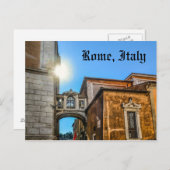 Architectuur van Rome Italië Briefkaart (Voorkant / Achterkant)
