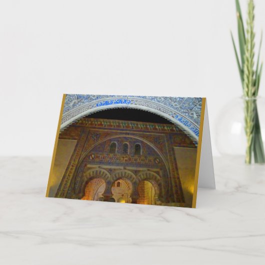 Architectuur van Sevilla Kaart (Voorkant)