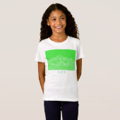 Architectuur van Wit-Russisch Slonim Train Station T-shirt (Voorkant volledig)