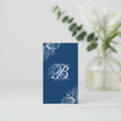 Architectuur Visitekaartje Wedding Planner Blue (Staand voorkant)