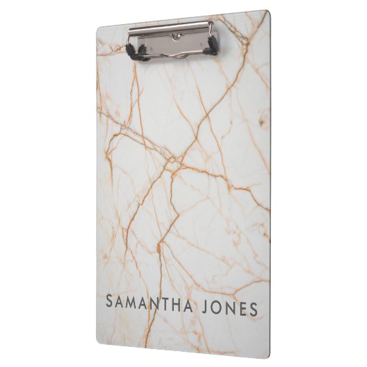 Architectuur Wit marmer goud Klembord (Links)