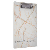 Architectuur Wit marmer goud Klembord (Rechts)